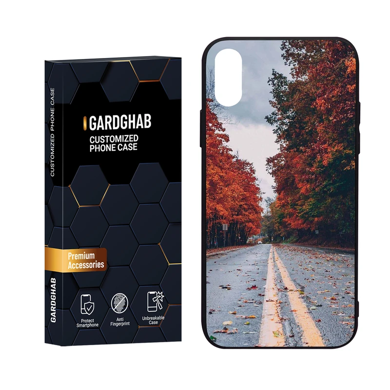 کاور گارد قاب مدل طبیعت مناسب برای گوشی موبایل اپل iPhone X/Xs