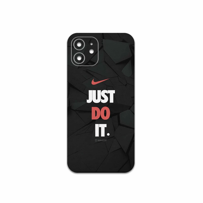 برچسب پوششی ماهوت مدل NIKE-Logo مناسب برای گوشی موبایل اپل iPhone 12