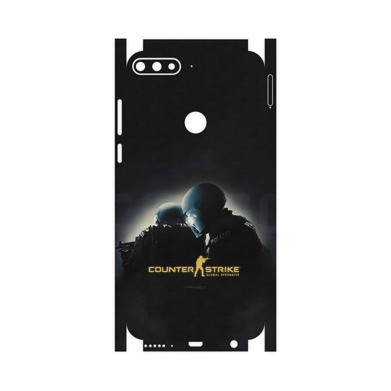 برچسب پوششی ماهوت مدل Counter-Strike-FullSkin مناسب برای گوشی موبایل هوآوی Y7 Prime 2018