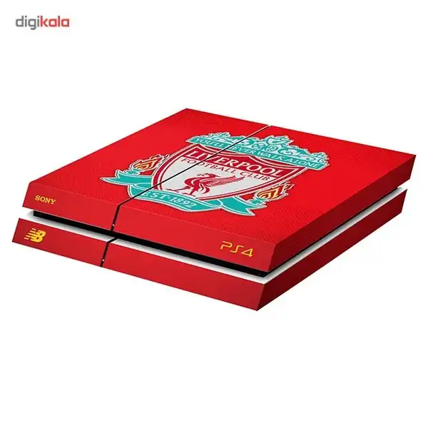 برچسب افقی پلی استیشن 4 ونسونی طرح Liverpool FC 2016