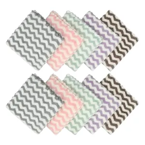 دستمال نظافت خانه و آشپزخانه حوله‌ای مدل چند منظوره کد 002 بسته 10 عددی