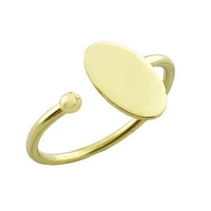 بند انگشتی زنانه گالری عزیزی طرح بیضی مدل 15640