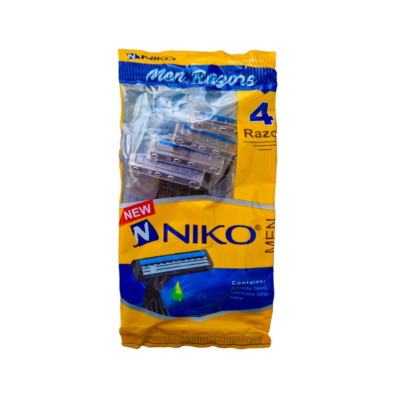 خود تراش نیکو مدل پلاس بسته 4 عددی