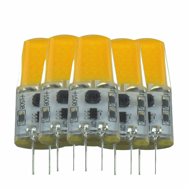 لامپ سی او بی 4 وات مدل 12V-4W پایه G4 بسته 5 عددی لامپ سی او بی 4 وات مدل 12V-4W پایه G4 بسته 5 عددی