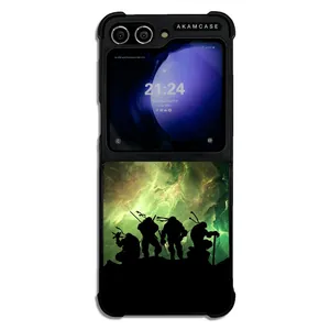 AKAM AMC-WSGZFLIP5-NINJA TURTLES12 Cover For Samsung Galaxy Z Flip 5
