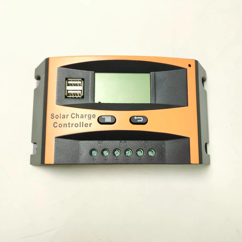عکس شماره 4 : کنترل کننده شارژ خورشیدی دیجیتال مدل 30a کد ld2430c