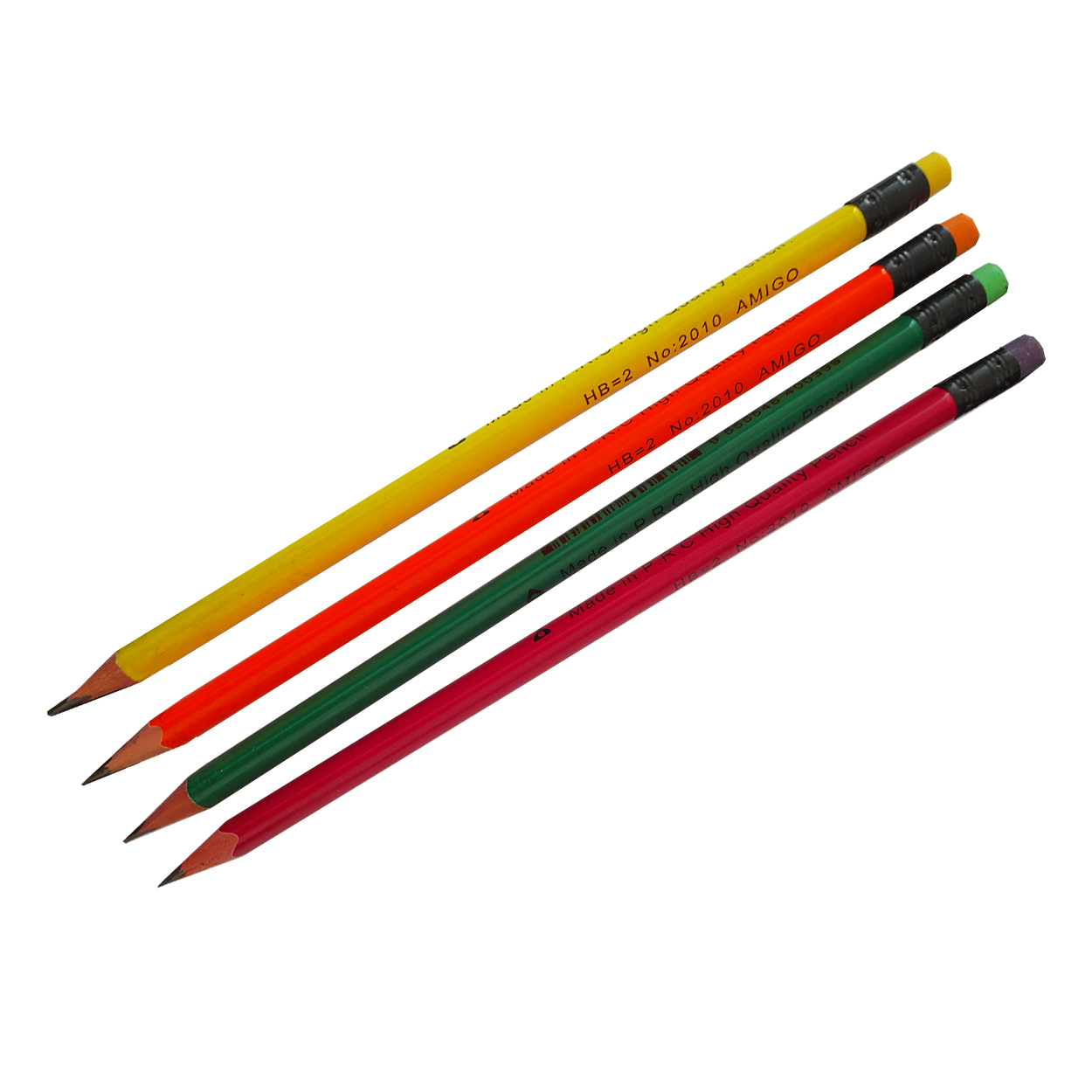 مداد مشکی آمیگو کد 04 مجموعه چهار عددی