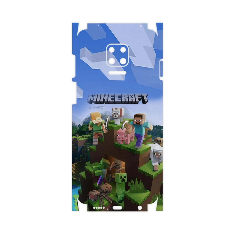 برچسب پوششی ماهوت مدل Minecraft-Game-FullSkin مناسب برای گوشی موبایل شیائومی Redmi Note 9s