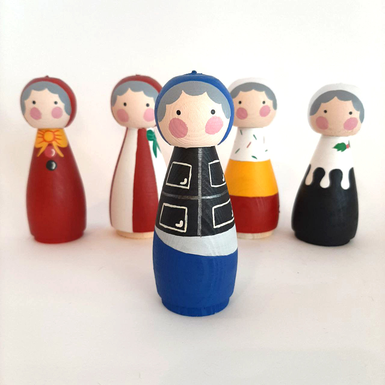 اسباب بازی مدل پری های مهربان کد WT13 مجموعه 5 عددی