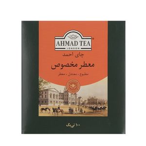 نقد و بررسی چای کیسه ای معطر احمد بسته 100 عددی توسط خریداران