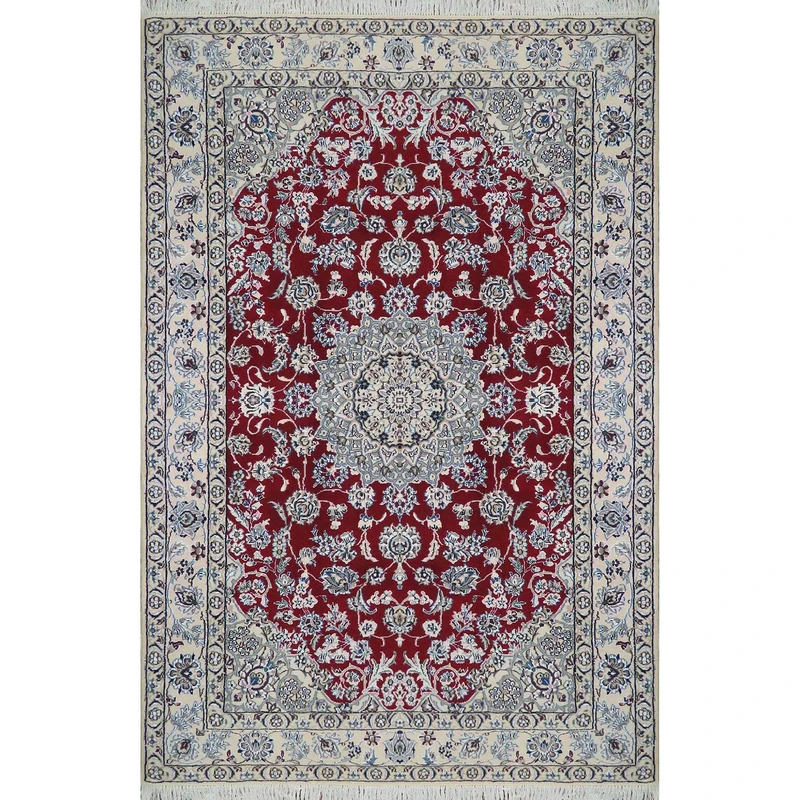 فرش دستبافت سه متری مدل نایین کد 723