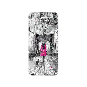 MAHOOT Collage of Catwalk Bridge Cover Sticker for Nokia X20
