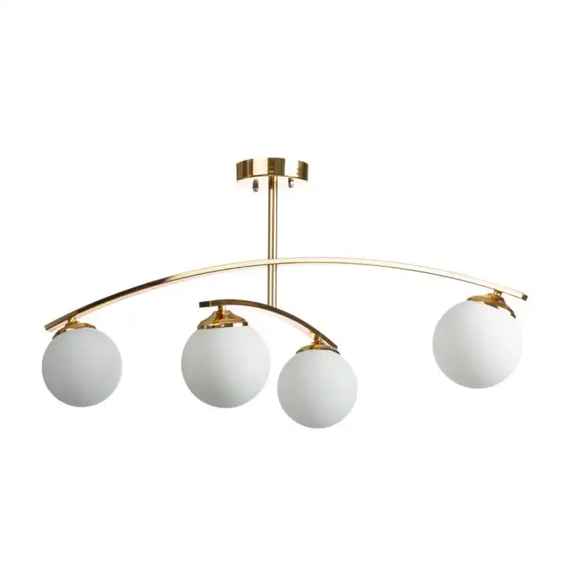 لوستر 4 شعله مدل هلال