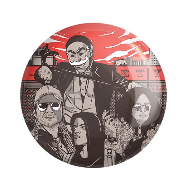 مگنت خندالو طرح سریال آقای ربات Mr.Robot کد 10238