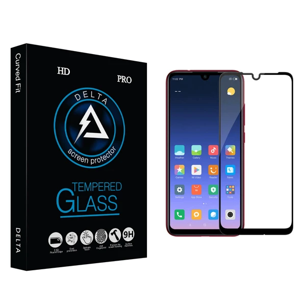محافظ صفحه نمایش دلتا مدل HD مناسب برای گوشی موبایل شیائومی Redmi Note 7