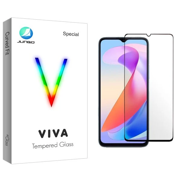 محافظ صفحه نمایش شیشه ای جانبو مدل Viva مناسب برای گوشی موبایل آنر X6a