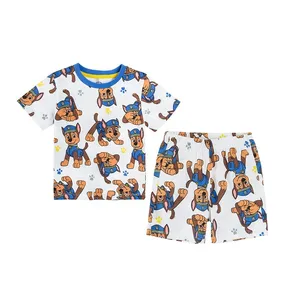 ست تی شرت آستین کوتاه و شلوارک پسرانه کول کلاب مدل lub2410792
