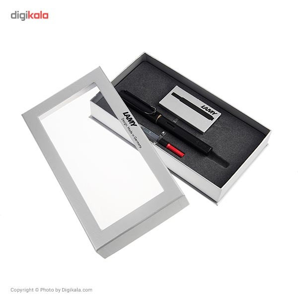 ست خودنویس لامی مدل Al-star - قطر نوشتار M به همراه پمپ و کارتربج جوهر