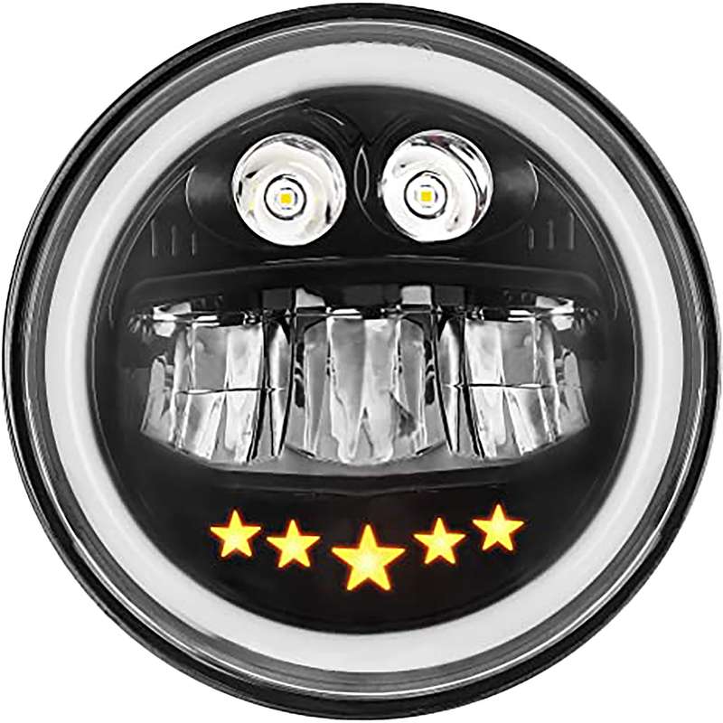 چراغ خودرو مدل دو کنتاک کد 7INCH-FHD02