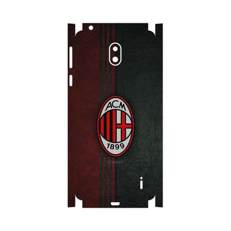 برچسب پوششی ماهوت مدل AC-Milan-FC-FullSkin مناسب برای گوشی موبایل نوکیا 1 Plus