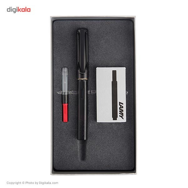 ست خودنویس لامی مدل Al-star - قطر نوشتار M به همراه پمپ و کارتربج جوهر