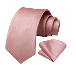 ست کراوات و دستمال جیب مردانه مدل TVF کد 3