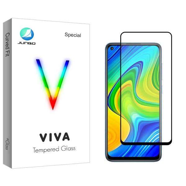 محافظ صفحه نمایش سرامیکی جانبو مدل Viva مناسب برای گوشی موبایل شیائومی Redmi Note 9