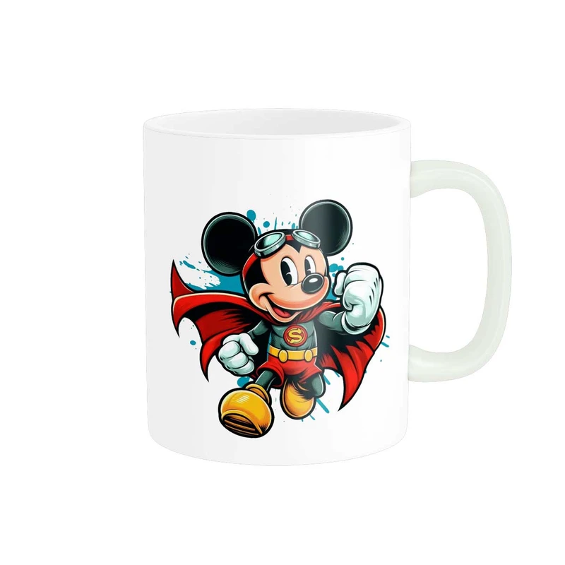 ماگ پاد آفرین طرح کارتون میکی موس Mickey Mouse کد 3528