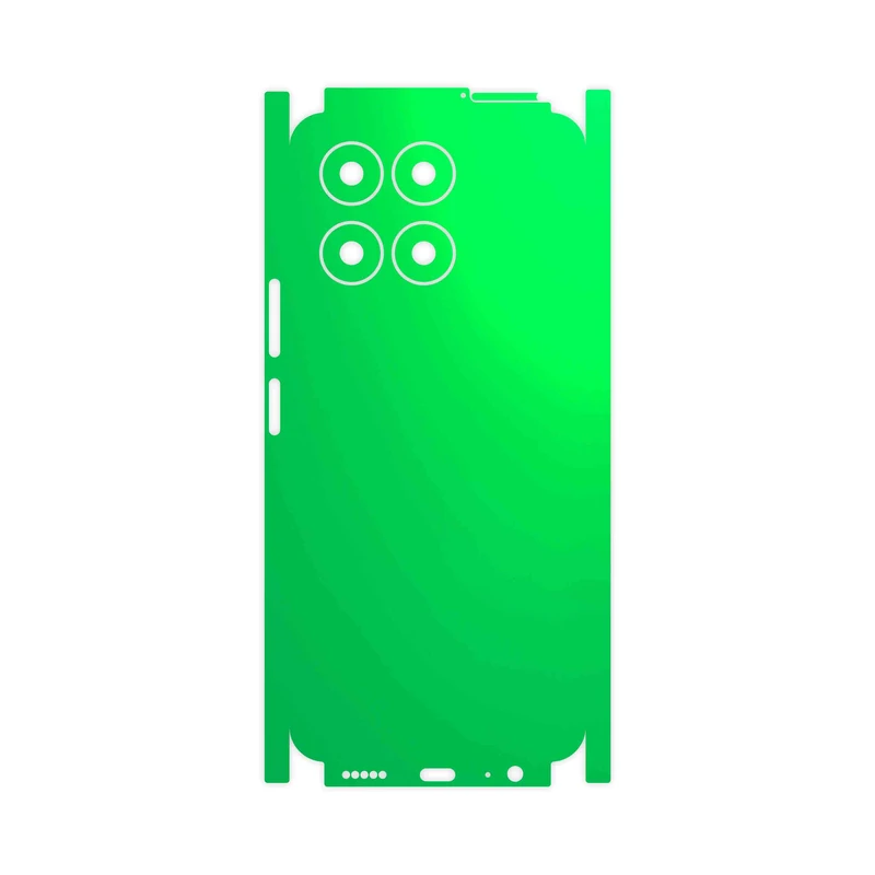 برچسب پوششی ماهوت مدل Matte-Green-FullSkin مناسب برای گوشی موبایل آنر X6a