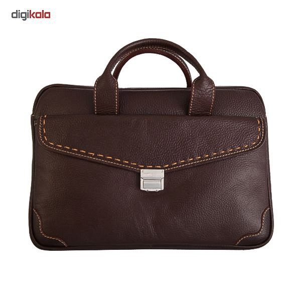 کیف دستی چرم طبیعی گالری مثالین مدل 24008