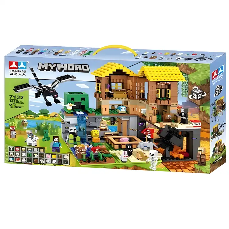 ساختنی مدل ماینکرافت کد 7132