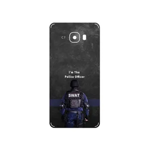 MAHOOT Police Officer Cover Sticker for Samsung Galaxy C7