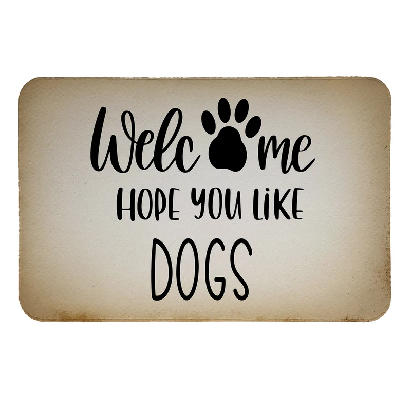 پادری طرح welcome کد 9548 سایز 50 × 70 سانتی متر