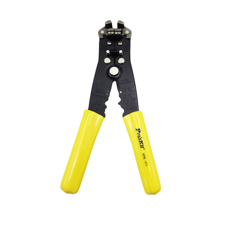انبر سیم لخت کن اتومات پروسکیت مدل سه کاره کد YP-8PK-371 سایز 8.5 اینچ 