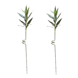 گل مصنوعی مدل بامبو پیچ کد ice-4268 مجموعه ۲ عددی