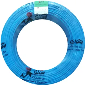سیم برق افشان 1 در 1.5 سیم و کابل مغان مدل Pure 99.99 Blue