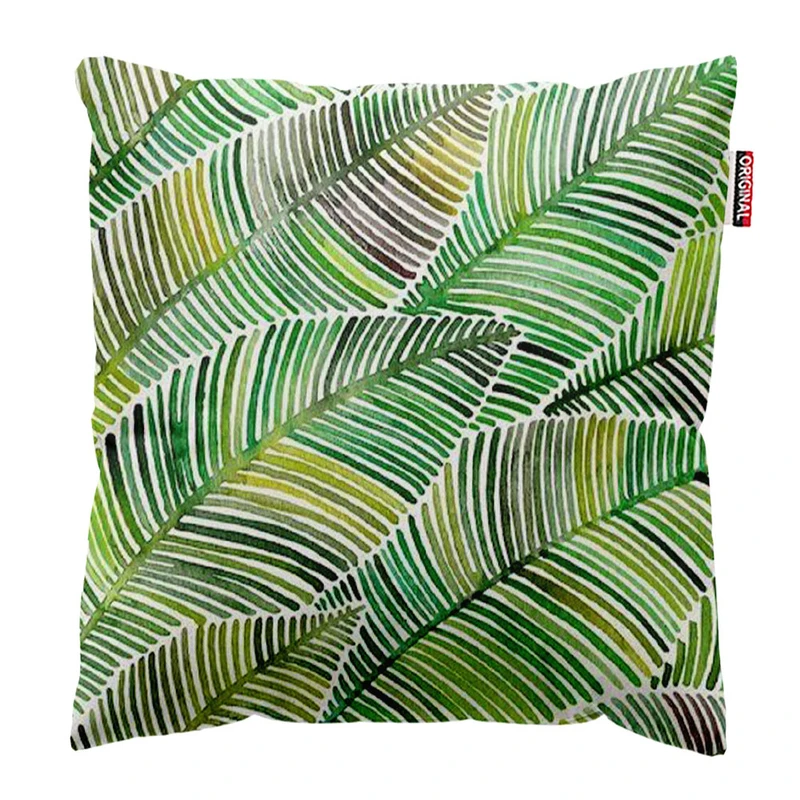 کوسن پاد آفرین مدل برگهای زیبای خاص کد 85 سایز 30*15 سانتی متر