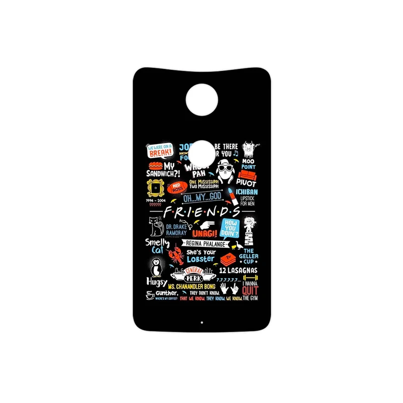 برچسب پوششی ماهوت مدل Friends 2 مناسب برای گوشی موبایل گوگل Nexus 6