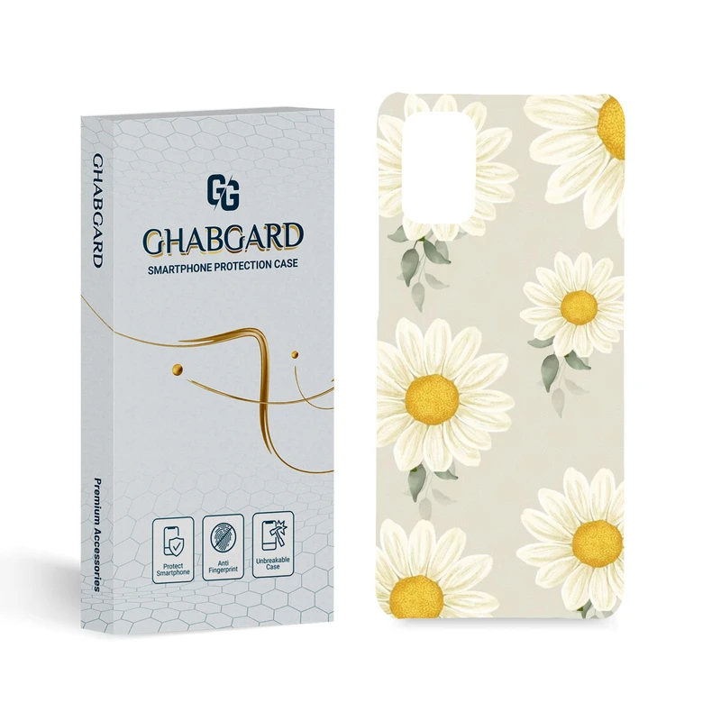 کاور قاب گارد طرح گل مناسب برای گوشی موبایل سامسونگ Galaxy M31s