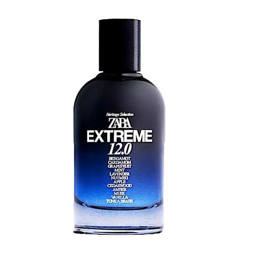 ادو تویلت مردانه زارا مدل extreme 12.0 حجم 100 میلی لیتر
