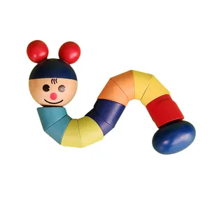 عروسک مدل کرم چوبی ارتفاع 23 سانتی‌متر