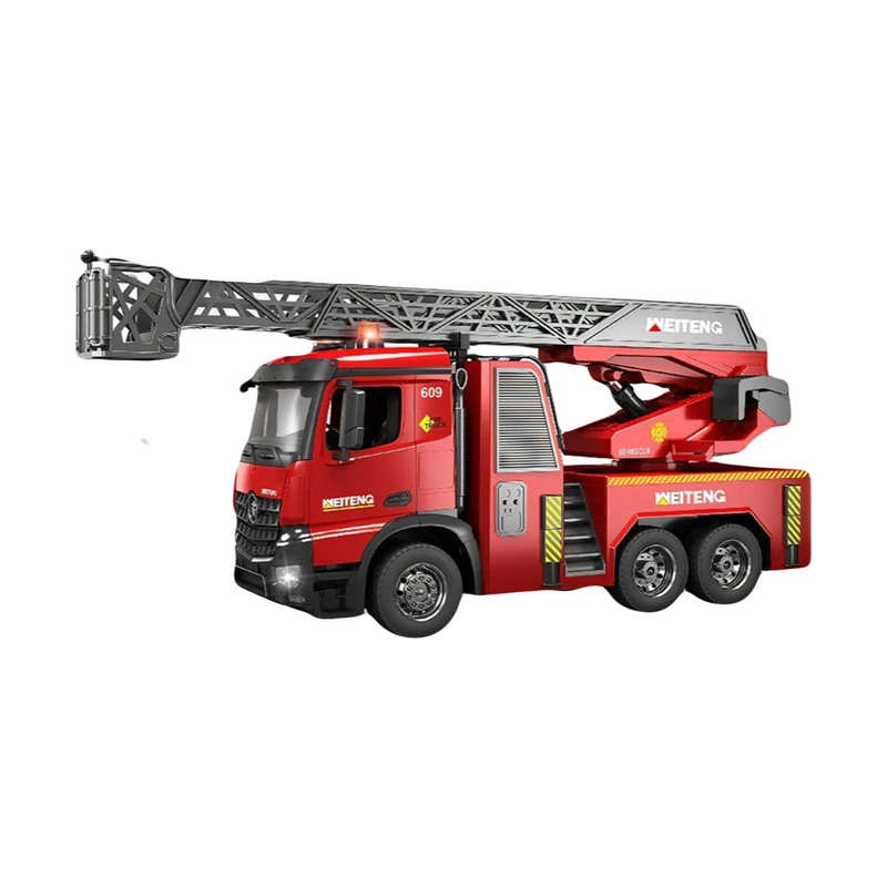 ماشین بازی کنترلی مدل کامیون آتش نشانی