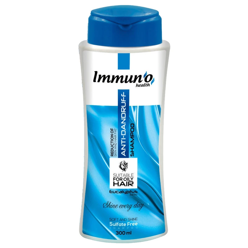 شامپو ضد شوره مو ایمونو هلث مدل کراتینه مناسب برای موهای شوره و قارچ دار حجم 300 میلی لیتر