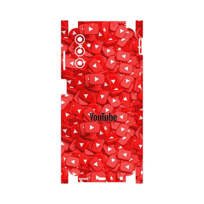 برچسب پوششی ماهوت مدل Youtube-FullSkin مناسب برای گوشی موبایل سامسونگ Galaxy M13 (India)