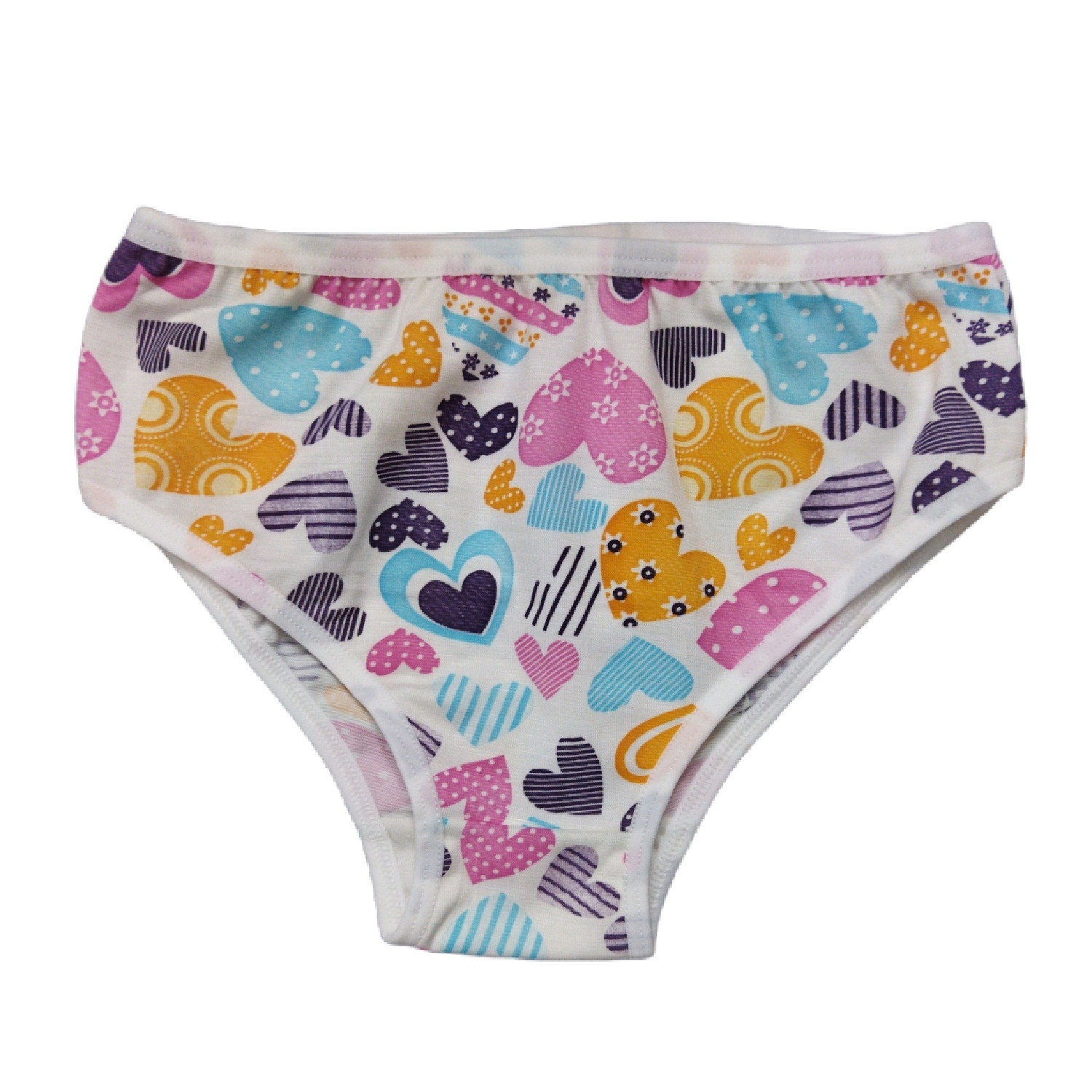 شورت دخترانه مدل اسلیپ طرح قلب