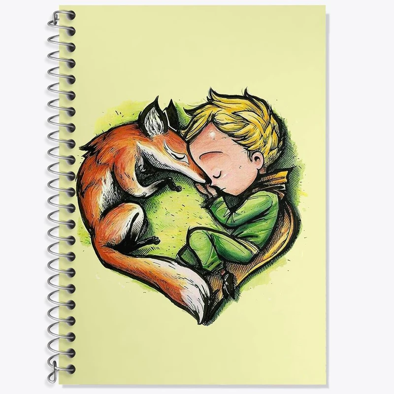 دفتر لغت 50 برگ خندالو مدل شازده کوچولو کد 1835