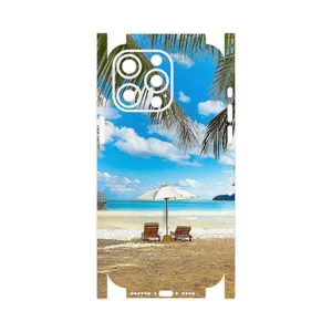 MAHOOT Beach-FullSkin Cover Sticker for Apple iPhone 15 Pro Max