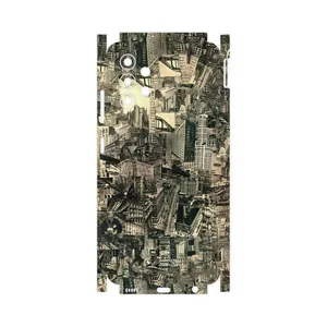 MAHOOT Collage of Skyscraper-FullSkin Cover Sticker for Samsung Galaxy M32 5G