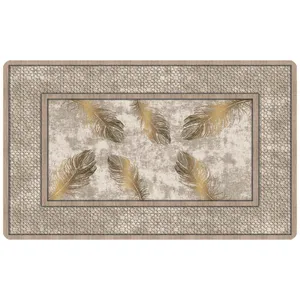 پادری مدل سه لایه رویه مخمل طرح مدرن کد 1253 سایز 75x45 سانتی متر