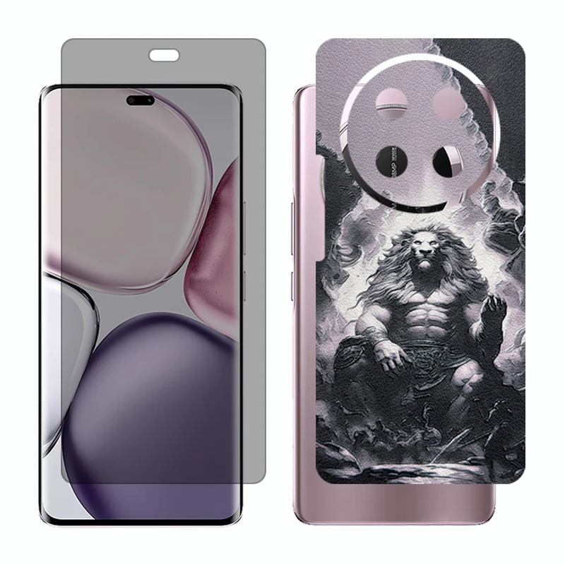 محافظ صفحه نمایش حریم شخصی گلس مدل Together مناسب برای گوشی موبایل آنر X9c به همراه برچسب پوششی